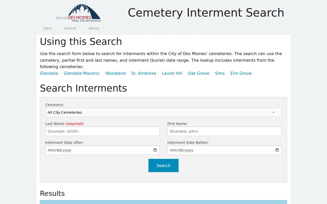 Polk County street directory cemetery search source