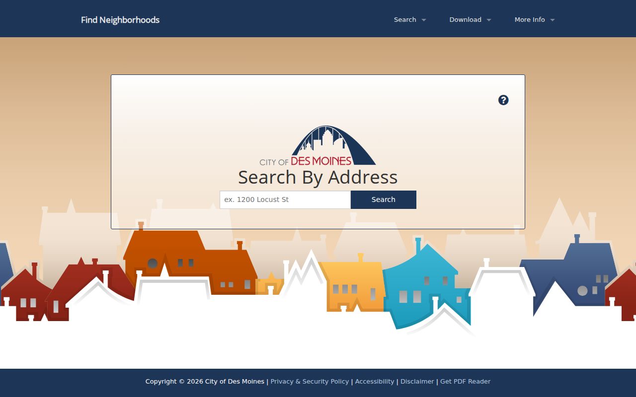 Des Moines neighborhood finder compared with Polk County ZIP code geography